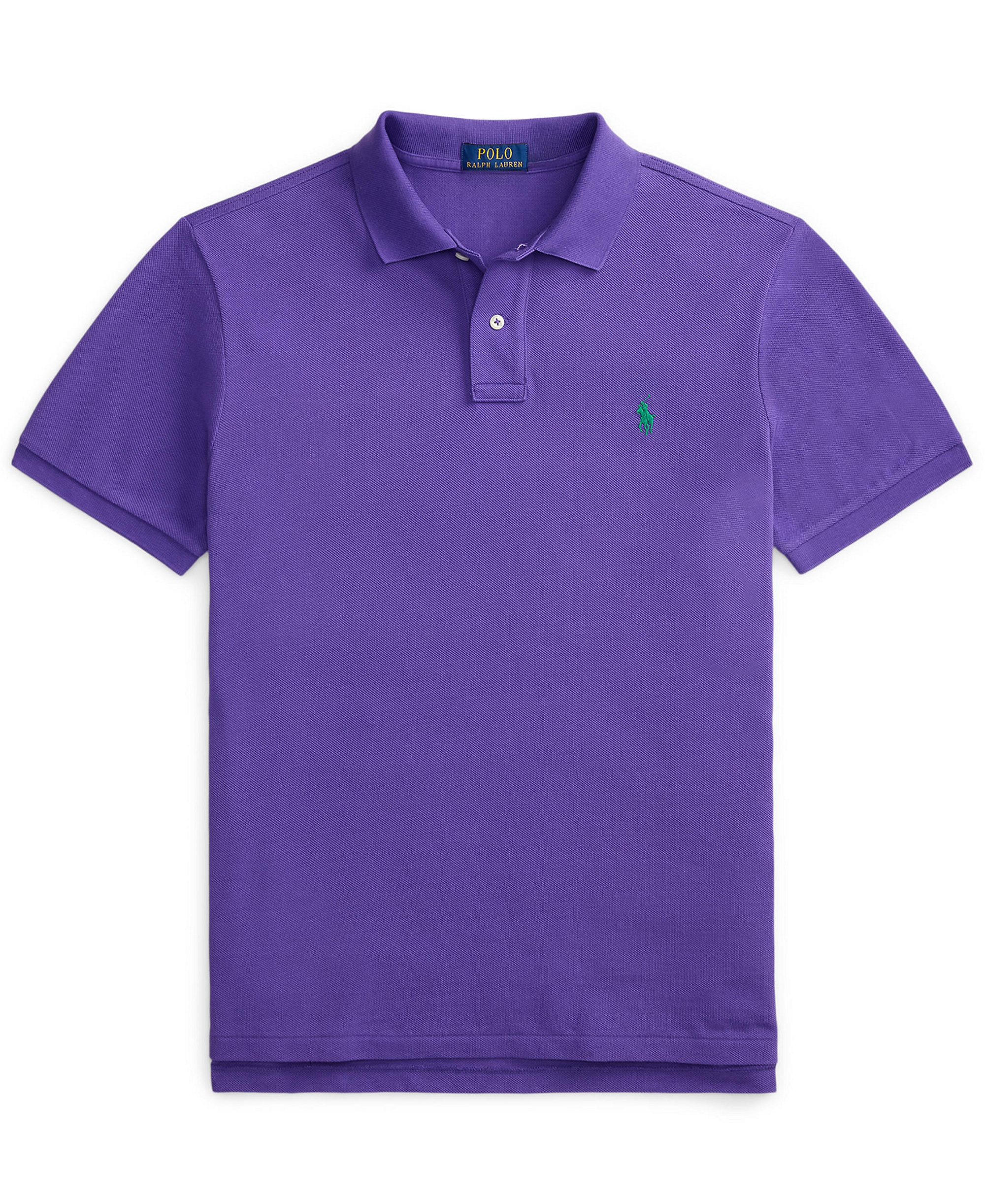 Polo Ralph Lauren Men's Classic-Fit Cotton Polo Shirt - Cabana Purple