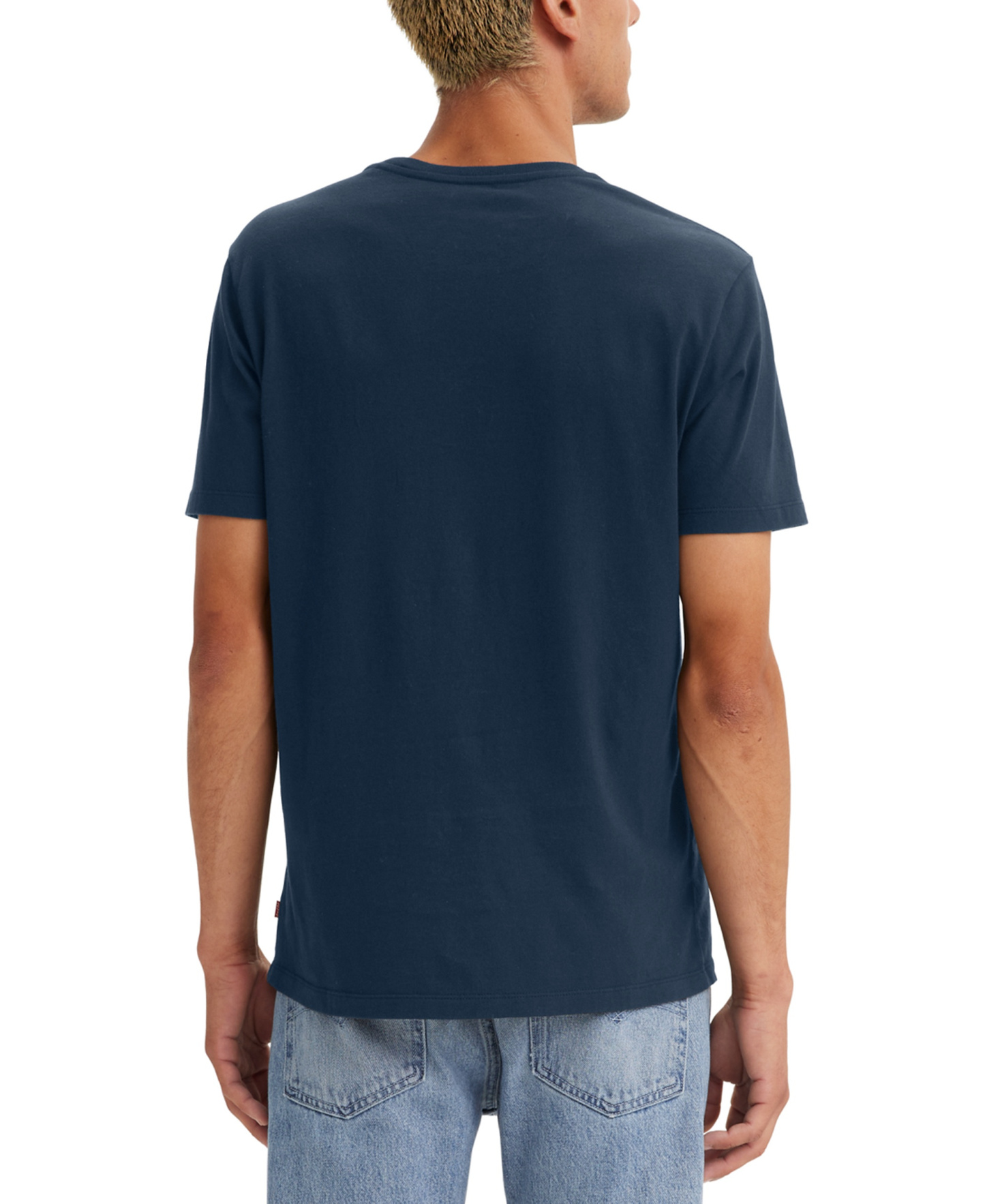 Levi's Men's Classic Short-Sleeve Graphic Crewneck T-Shirt - Buffalo Dress Blues