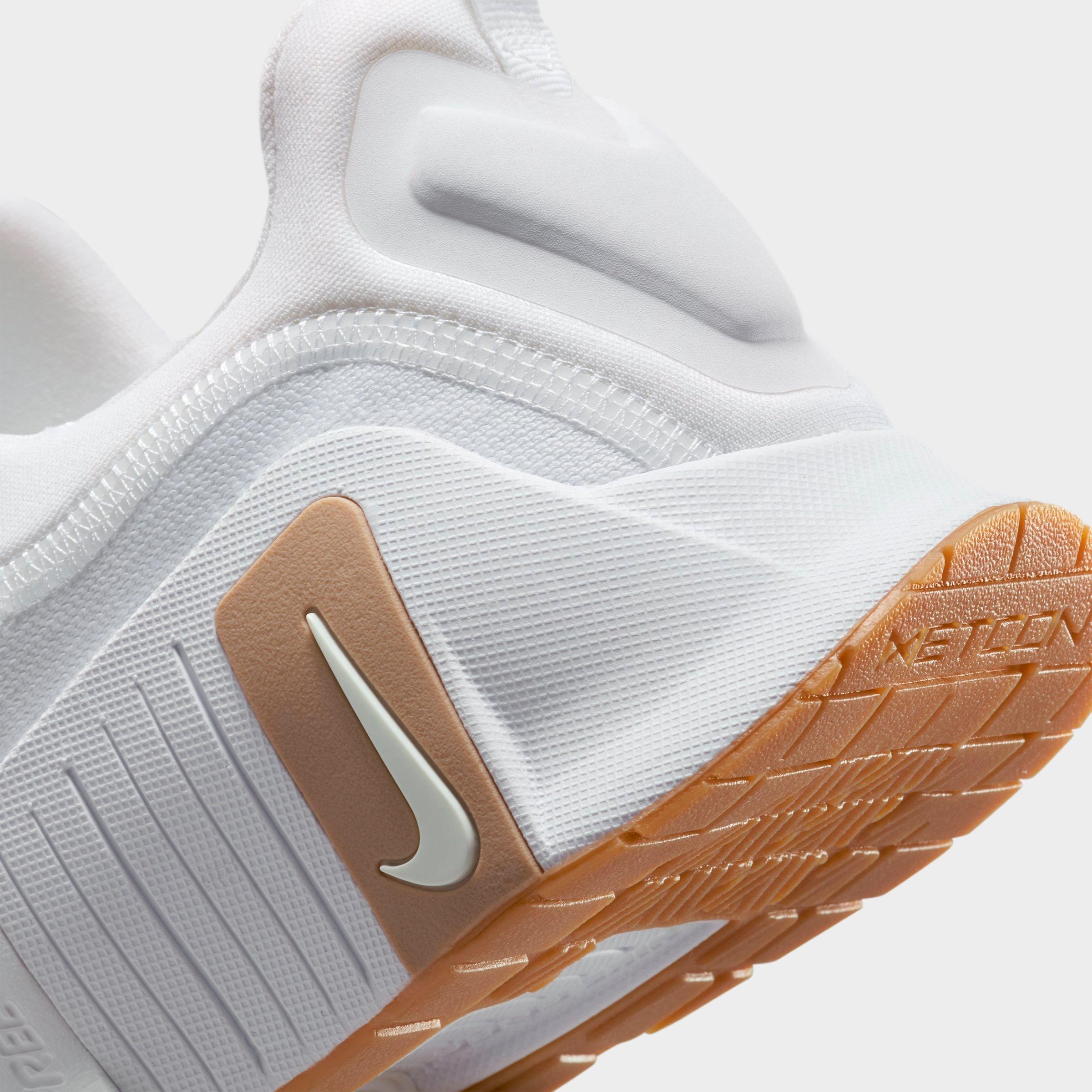 Men's Nithtke Free Metcon 6 Training Shoes - White/Gum Light Brown/Hemp - Detail shot