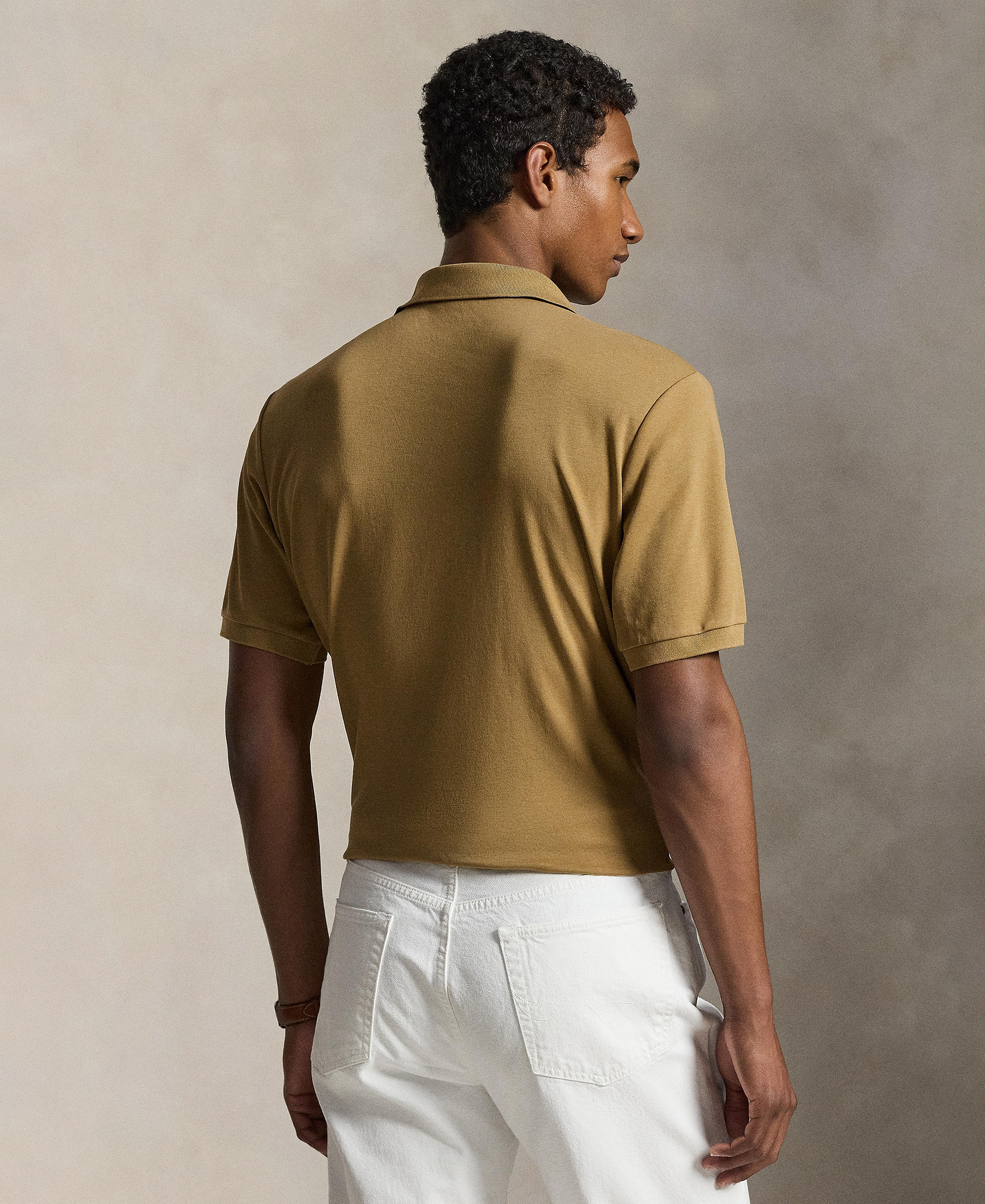 Polo Ralph Lauren Men's Classic-Fit Soft Cotton Polo Shirt - Cafe Brown