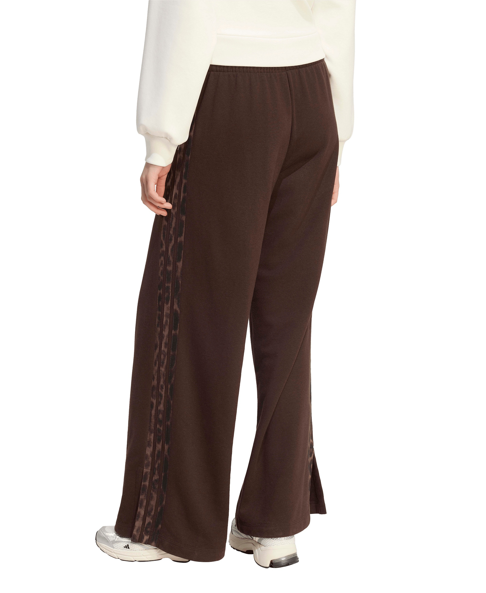 adidas Women's Seasonal Essentials Animal Print 3-Stripes Pants - Aurora Coffee/ Multicolor