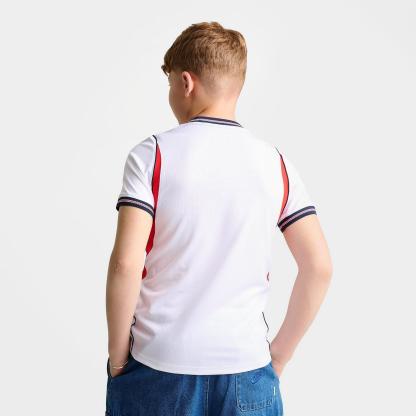Big Kids' Nike England 26 Stadium Home Dri-FIT Replica Soccer Jersey - White/Speed Red/Obsidian