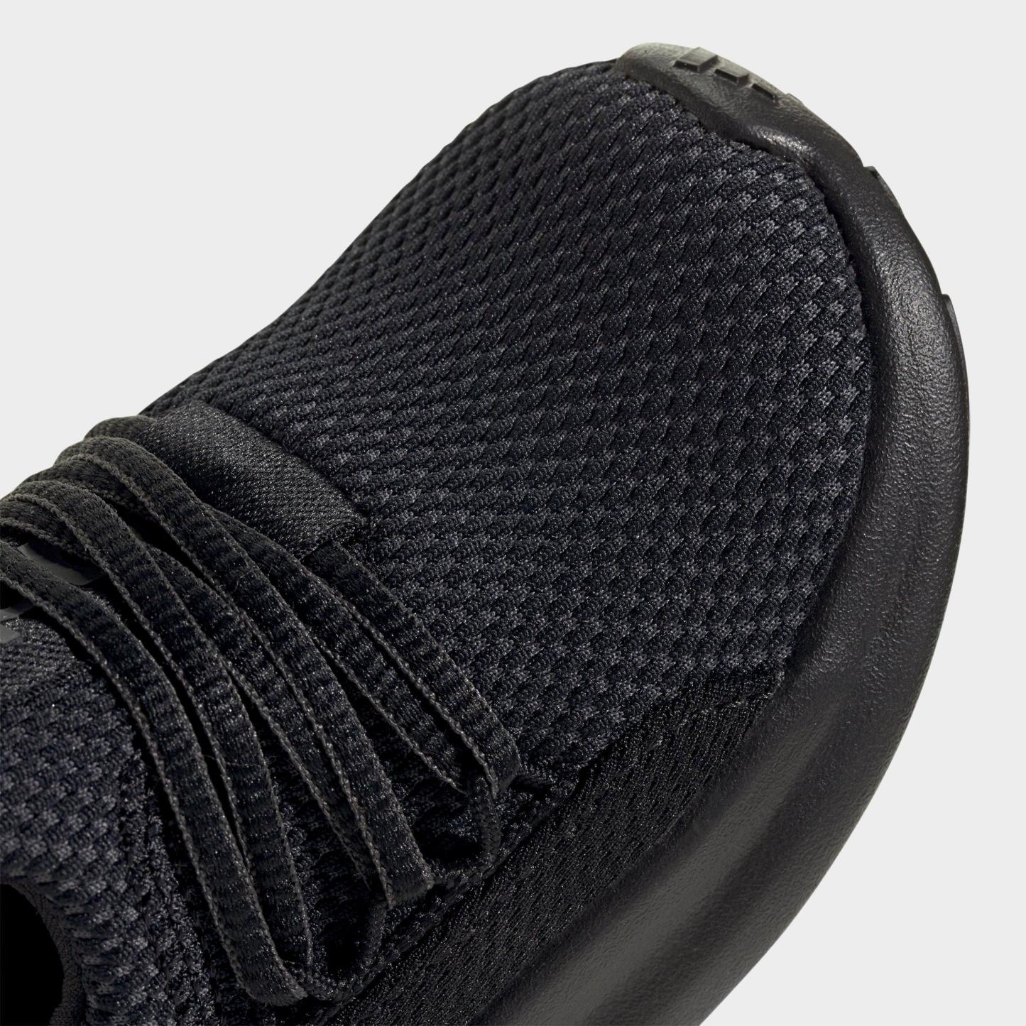 Kids' Toddler adidas Lite Racer Adapt 8.0 Stretch Lace Casual Shoes - Core Black/Grey Six - Detail shot