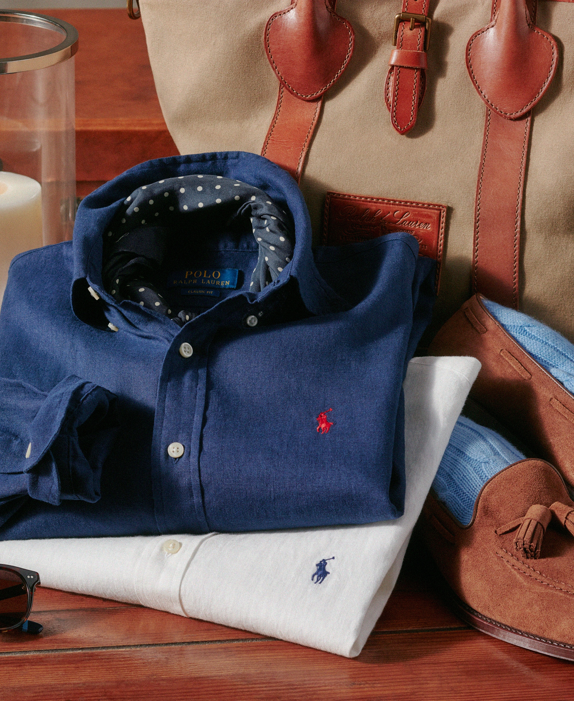 Polo Ralph Lauren Men's Classic-Fit Linen Shirt - Ceramic White
