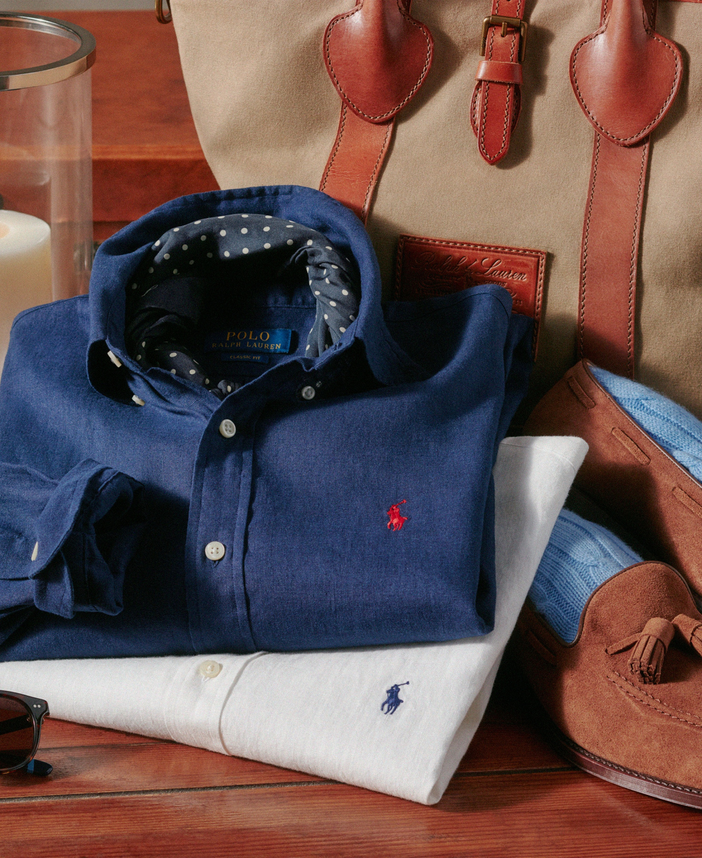 Polo Ralph Lauren Men's Classic-Fit Linen Shirt - Ceramic White