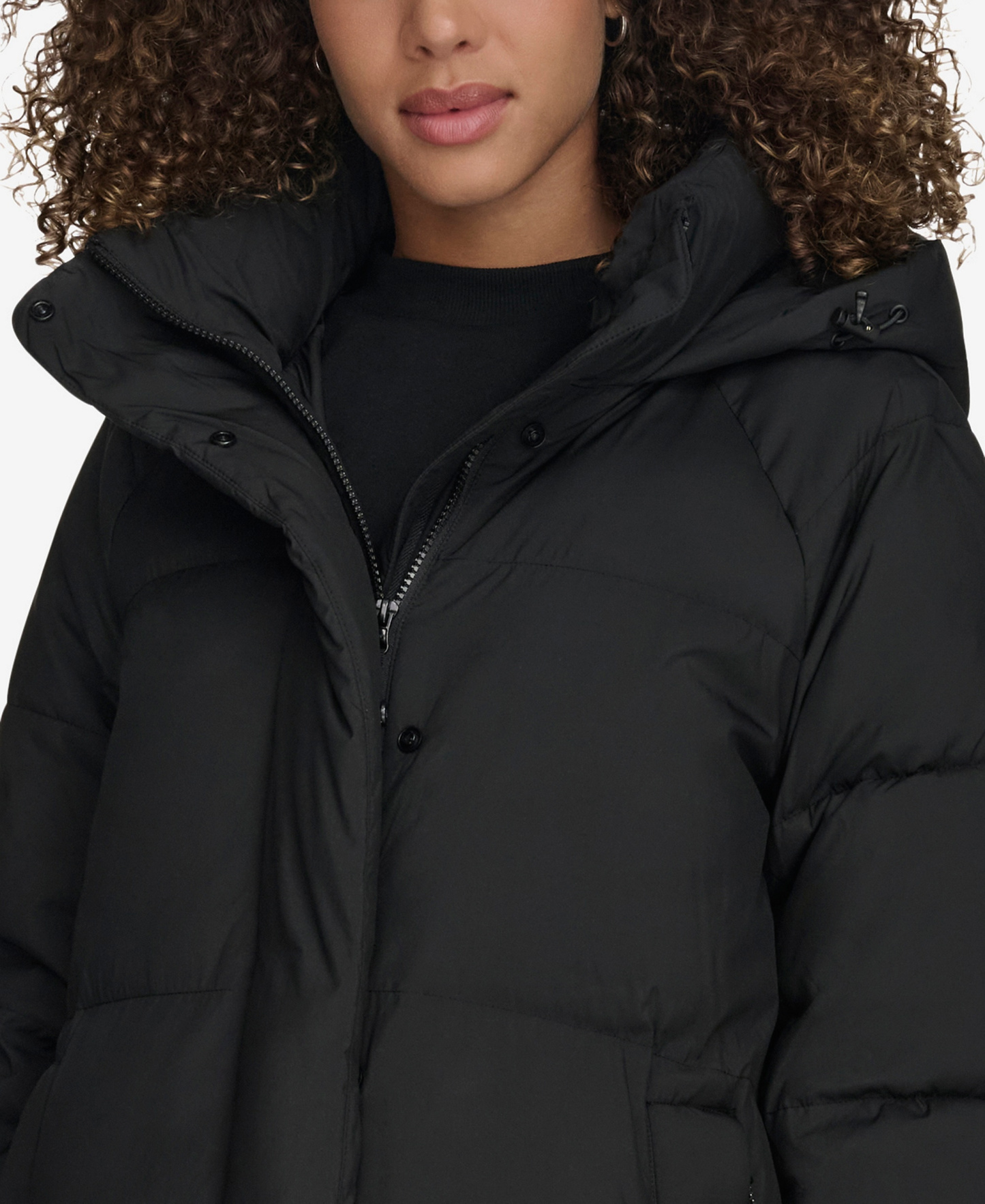 Levi's Women's Extra Long Quilted Parka - Black