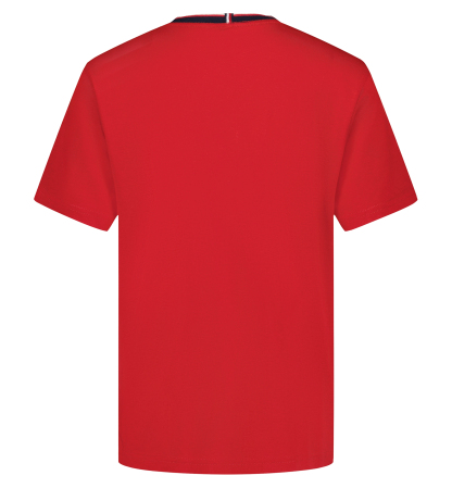 Tommy Hilfiger Boys' 8-20 Classic Lockup Short-Sleeve T-Shirts - Tommy Red