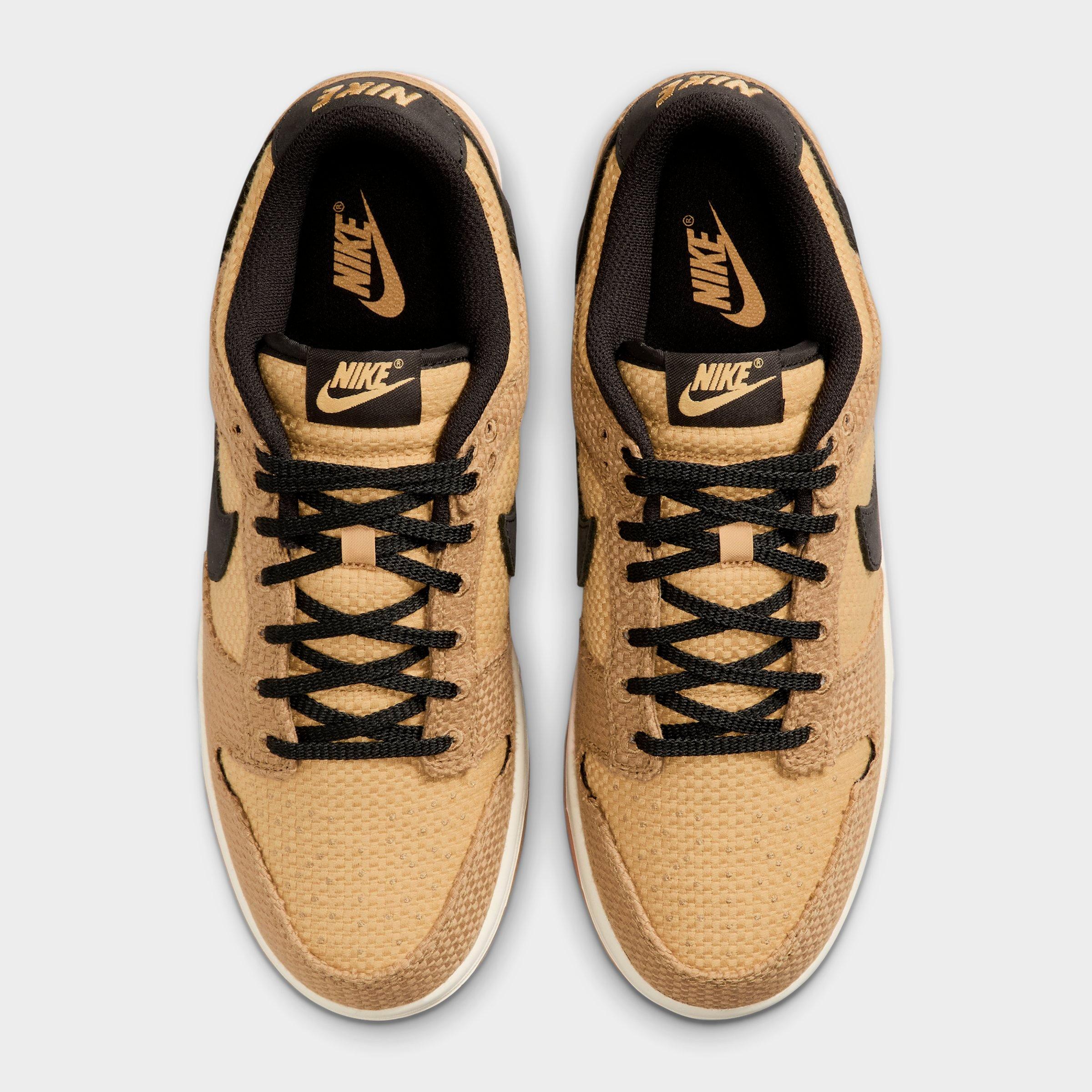 Men's Nithtke Dunk Low Retro SE Casual Shoes - Filbert/Twine/Coconut Milk/Black - Top view