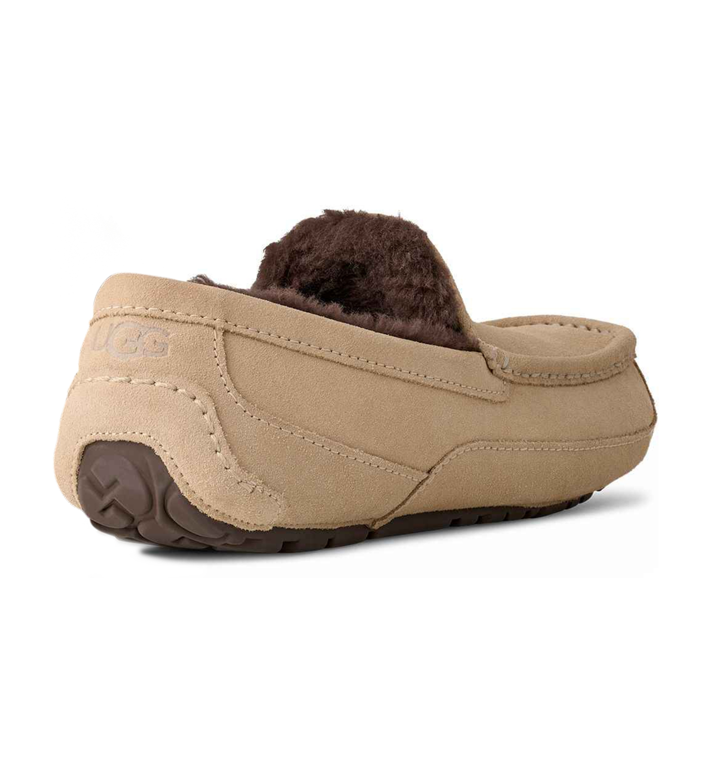 UGG® Men's Ascot Moccasin Slippers - Beige