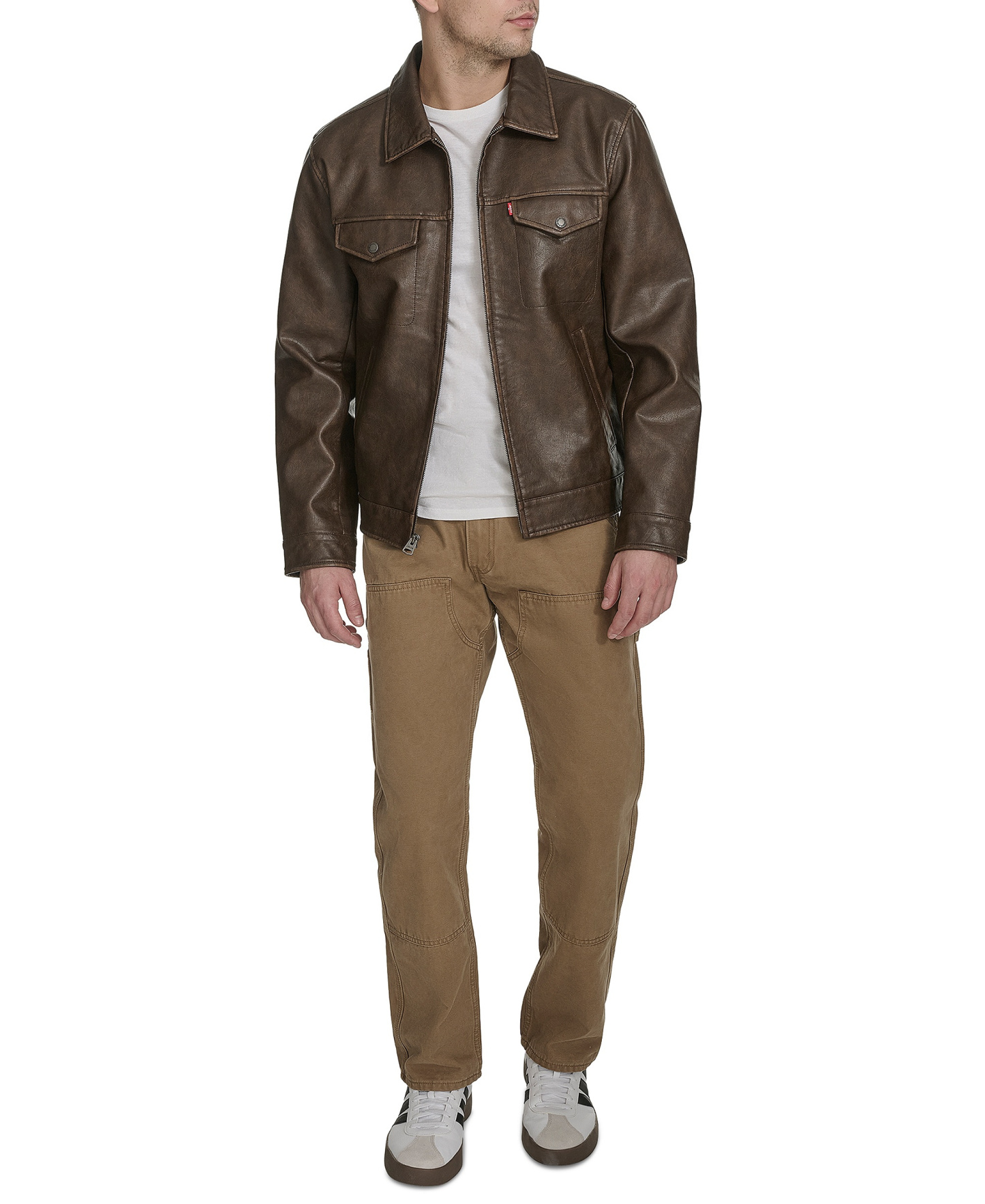 Levi's Men's Classic-Fit Trucker Jacket - Saddle