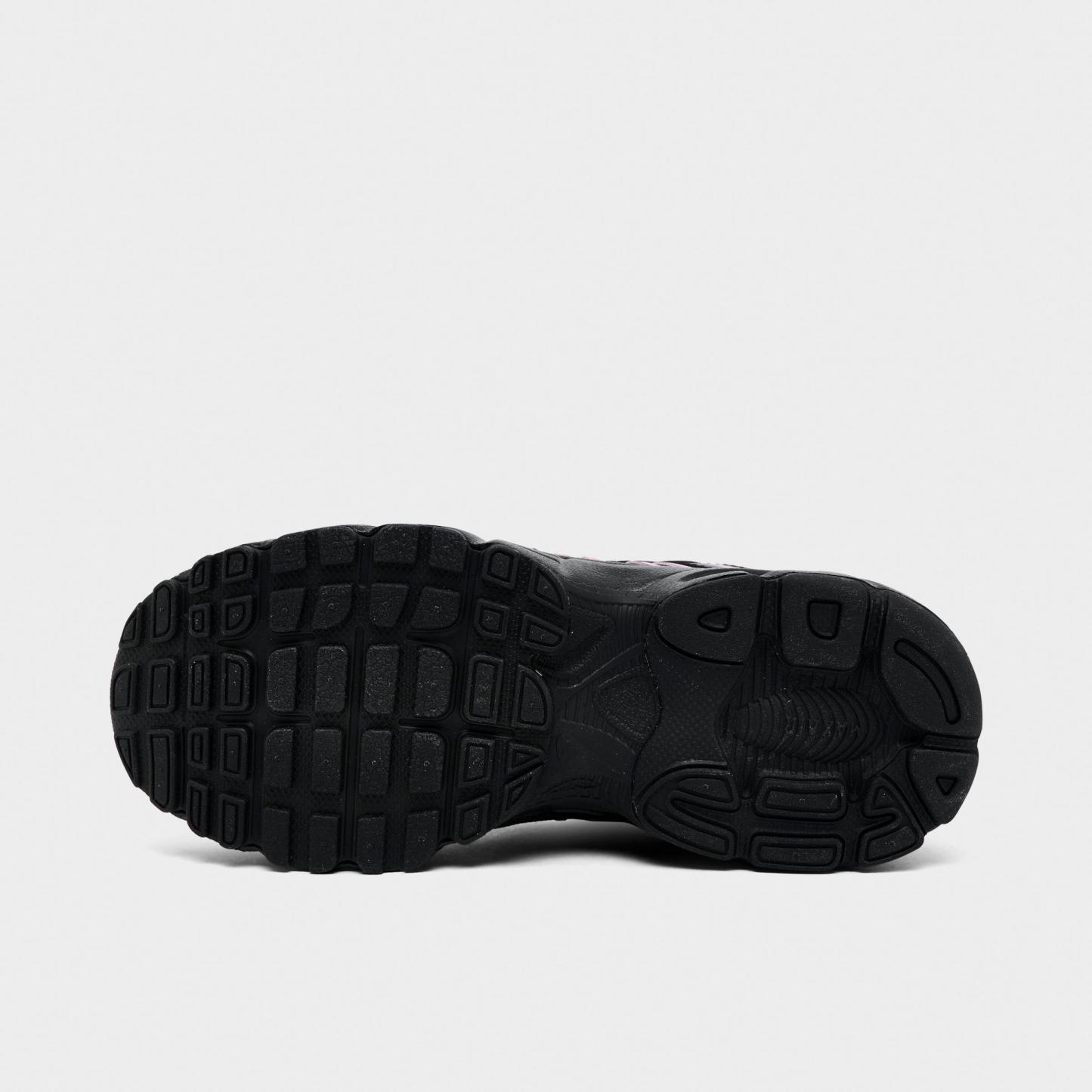 Little Kids' Nithtke Air Max Moto 2K Casual Shoes - Black/Pink Foam/Pink - Bottom view