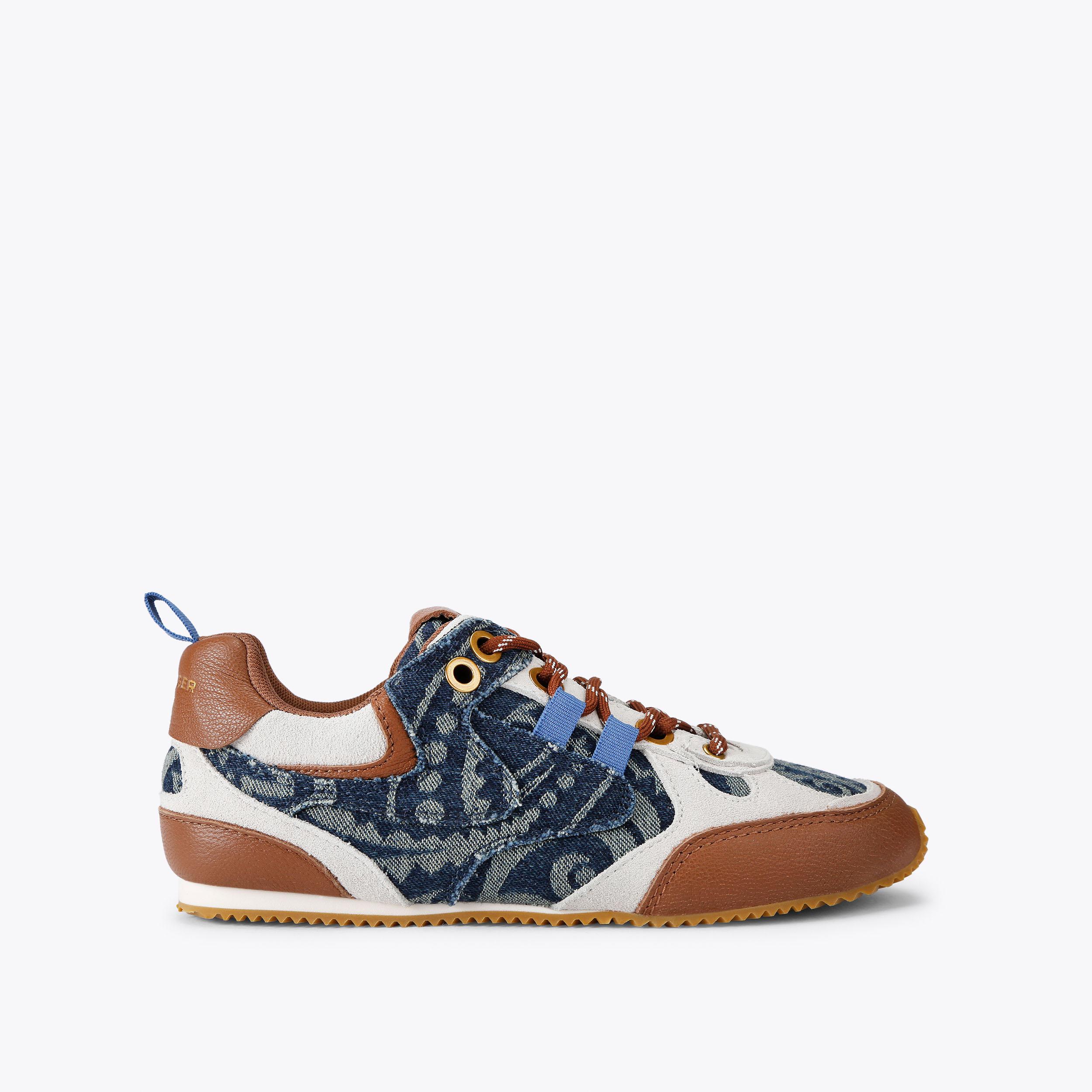 Kurt Geiger London Slim Runner Sneaker - Blue