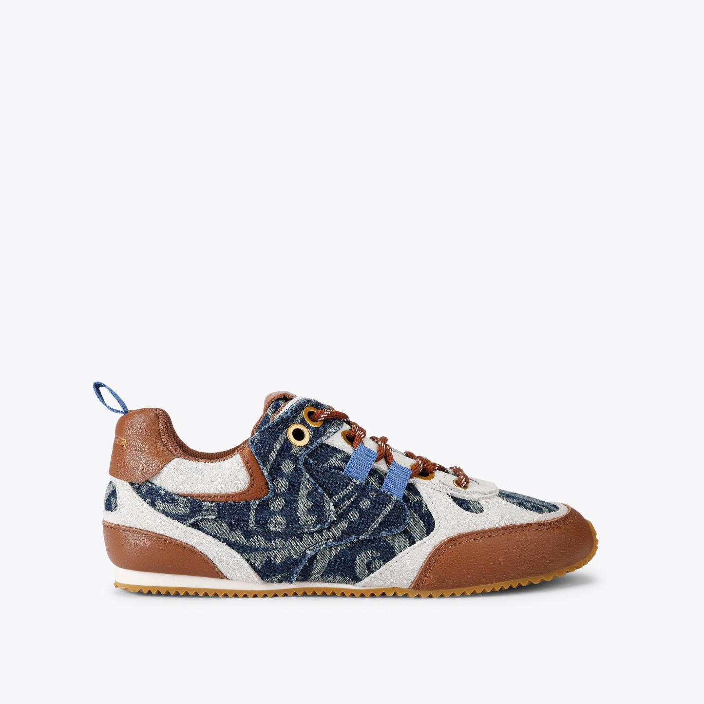 Kurt Geiger London Slim Runner Sneaker - Blue