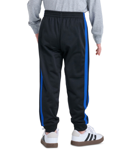 adidas Boys' 8-20 Pull-On Jogger Pant - Black/Blue