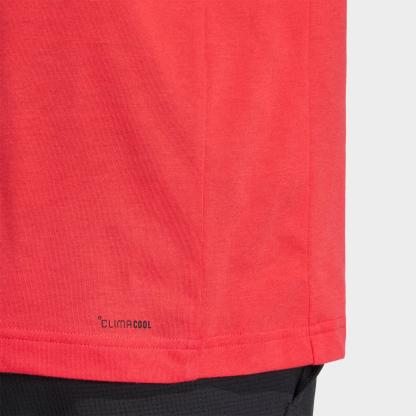 Men's adidas Workout Essentials Feelready T-Shirt - Pure Ruby
