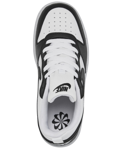 Nike Big Kids Court Borough Low Recraft Casual Sneakers from Finish Line - White, Black