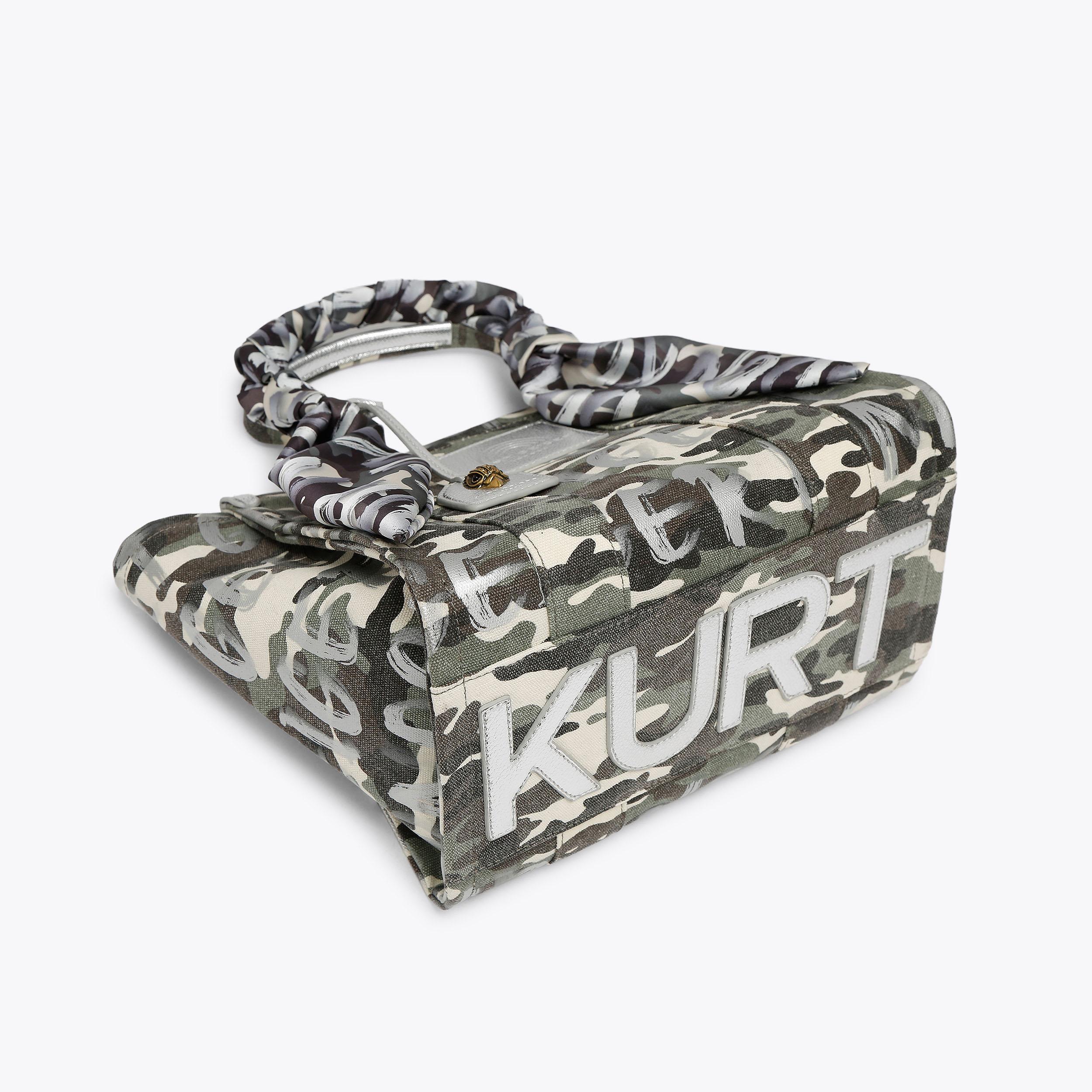 Kurt Geiger London Small Southbank Shopper Bag - Green - view 3