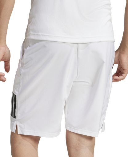 adidas Men's Club Tennis Climacool Three-Stripes 7" Shorts - White