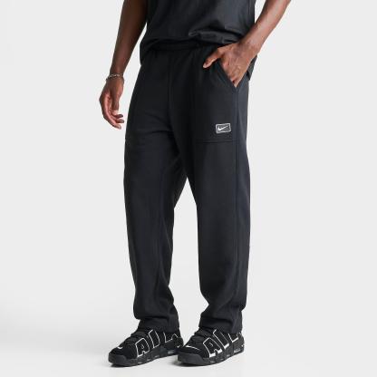 Men's Nithtke Sportswear Swoosh Box Fleece Sweatpants - Black/Anthracite