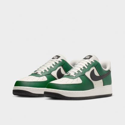 Men's Nithtke Air Force 1 '07 LV8 Sport Casual Shoes - Fir/Sail/Coconut Milk/Black - Both shoes facing left
