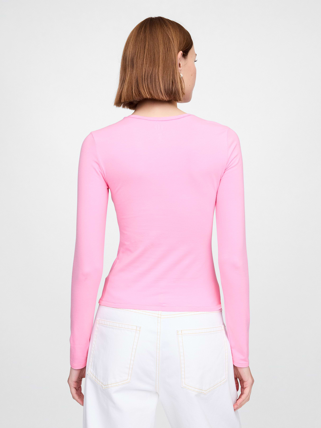 CloseKnit Jersey T-Shirt - Parisian pink