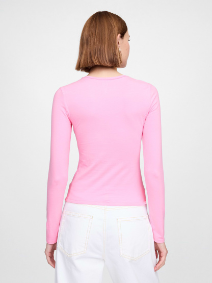 CloseKnit Jersey T-Shirt - Parisian pink
