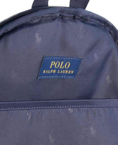 Polo Ralph Lauren Boys' and Girls' Embroidered Pony Color Backpack - Navy/Blue/Multi