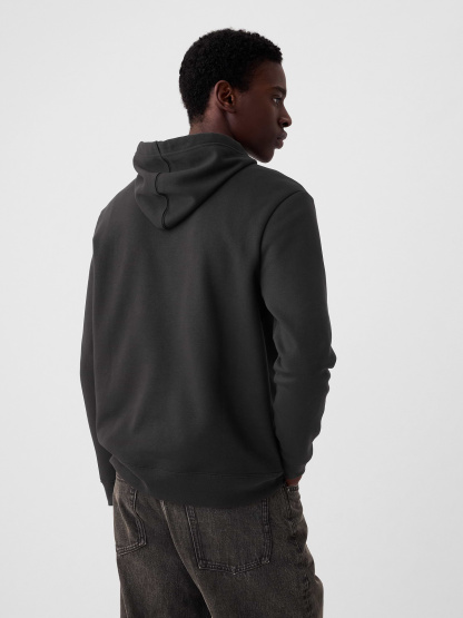 Adult VintageSoft Arch Logo Hoodie - Washed black