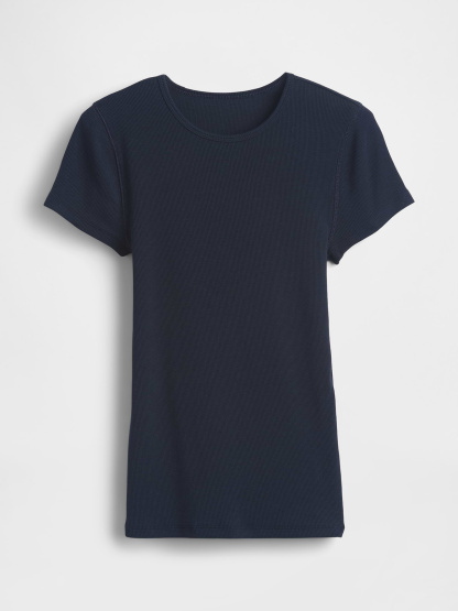 Modern Rib T-Shirt - New classic navy blue