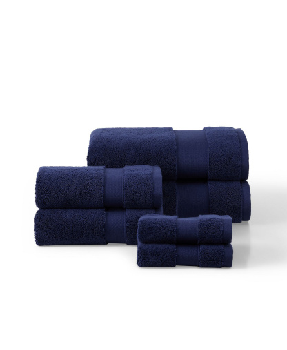 Lauren Ralph Lauren Watson Cotton Bath Towel, 30" x 56" - Navy