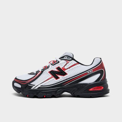 Big Kids' New Balance 740 Casual Shoes - White/Black/Red - view 1