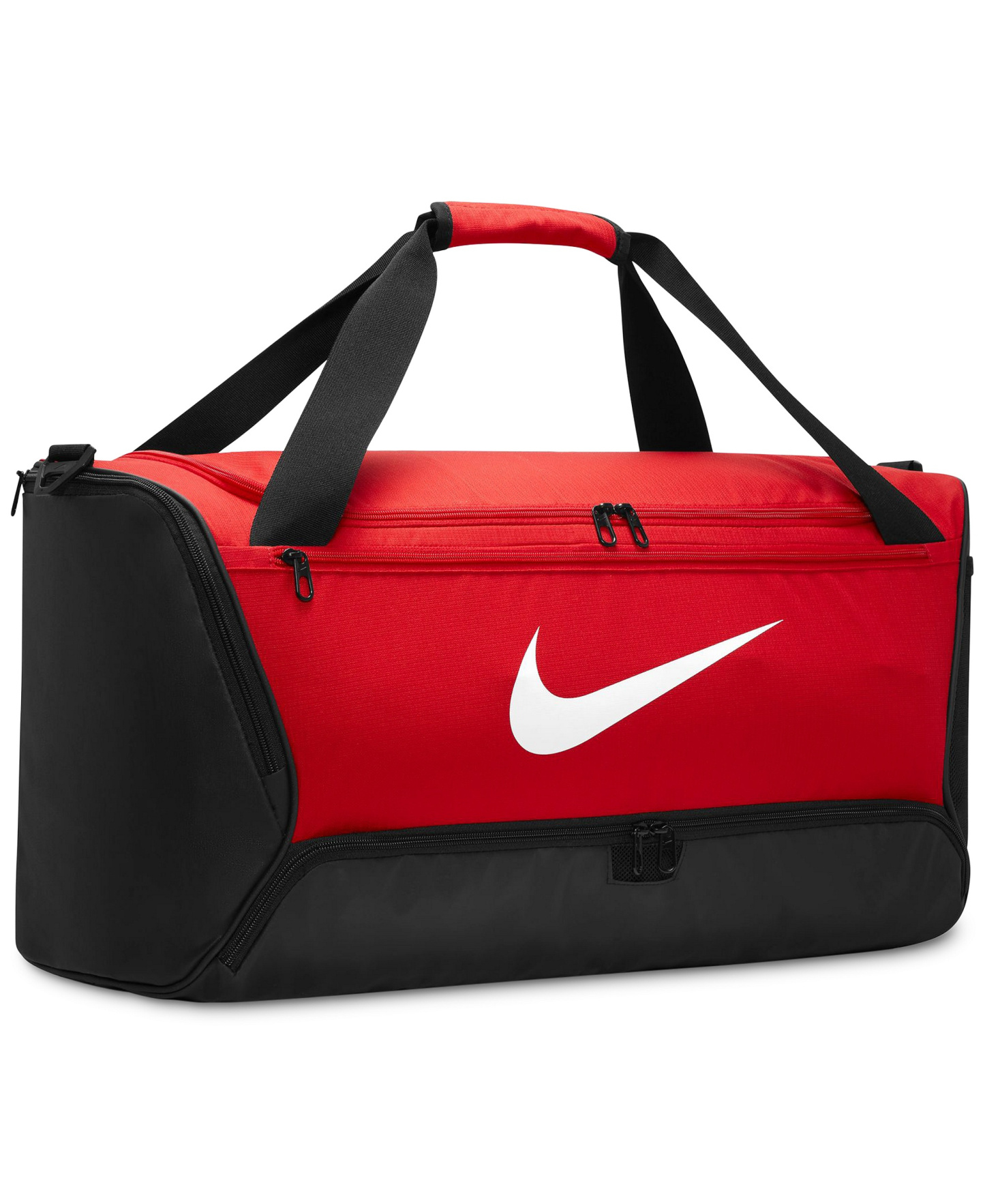 Nike Brasilia 9.5 Training Duffel Bag (Medium, 60L) - Red