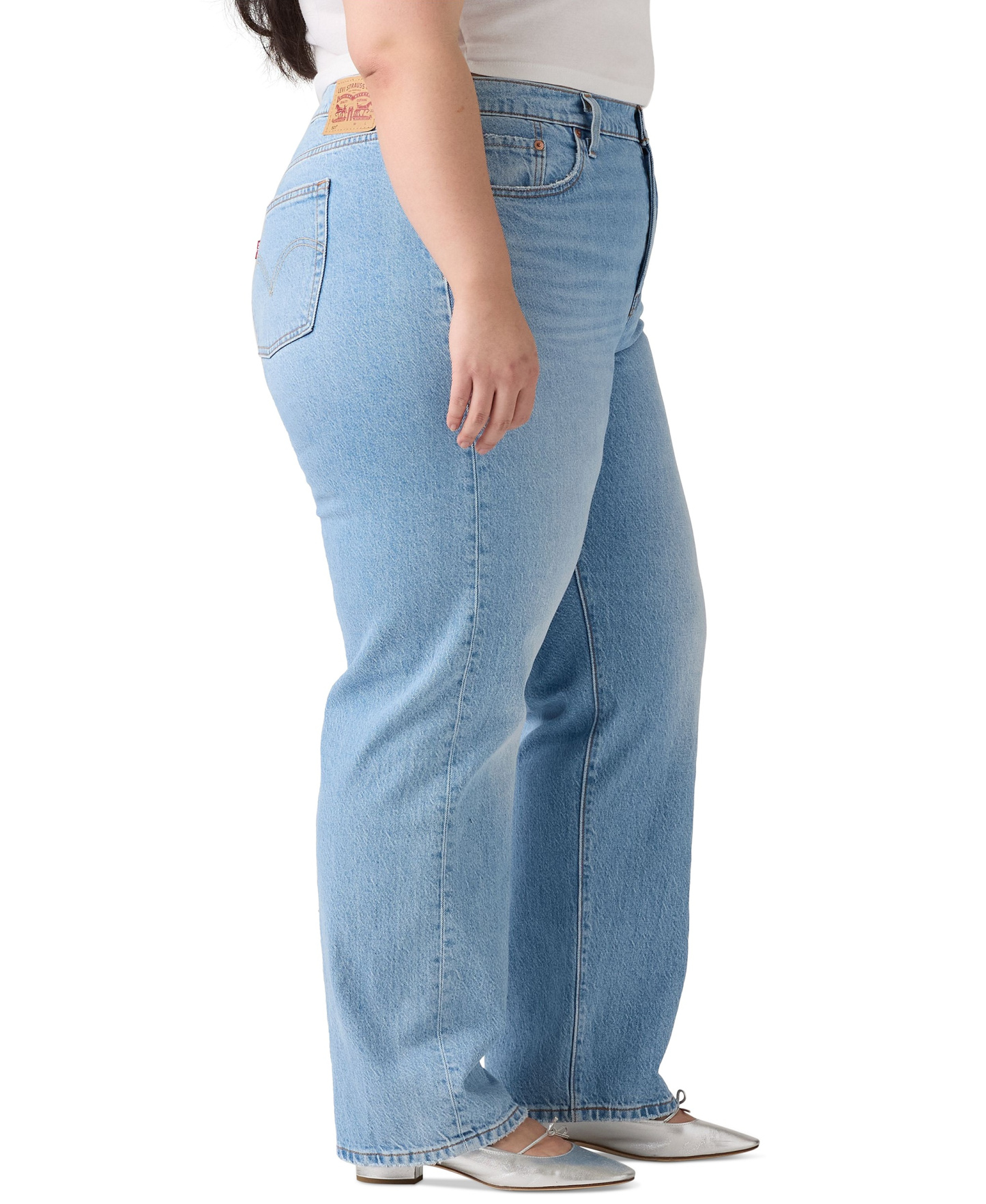Levi's Women's 501 Original-Fit Straight-Leg Jeans - No Referee