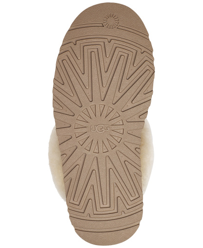 UGG® Women's Disquette Slip-On Clog Slippers - Chestnut