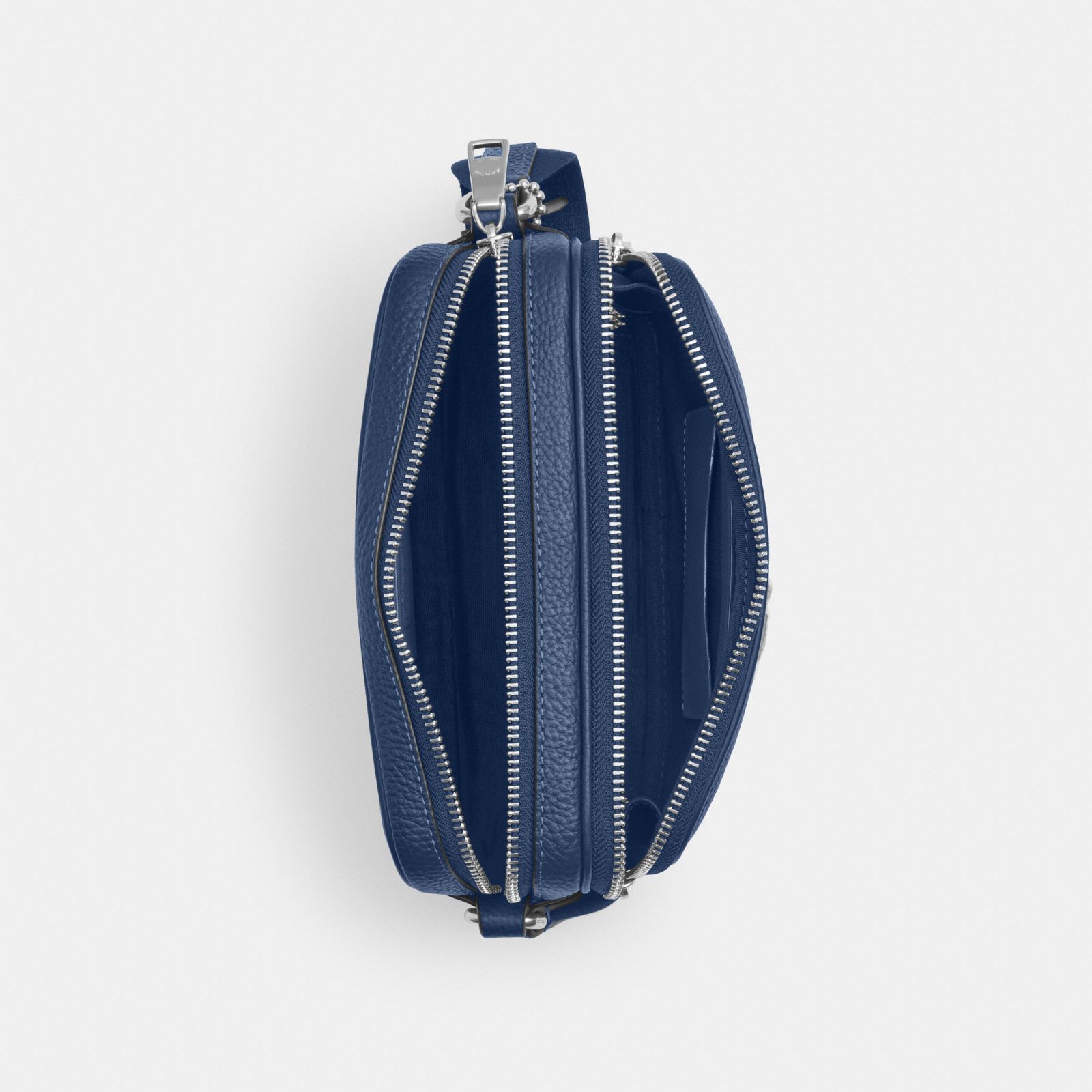 Colton Crossbody Bag 19 - Silver/Deep Blue - view 3