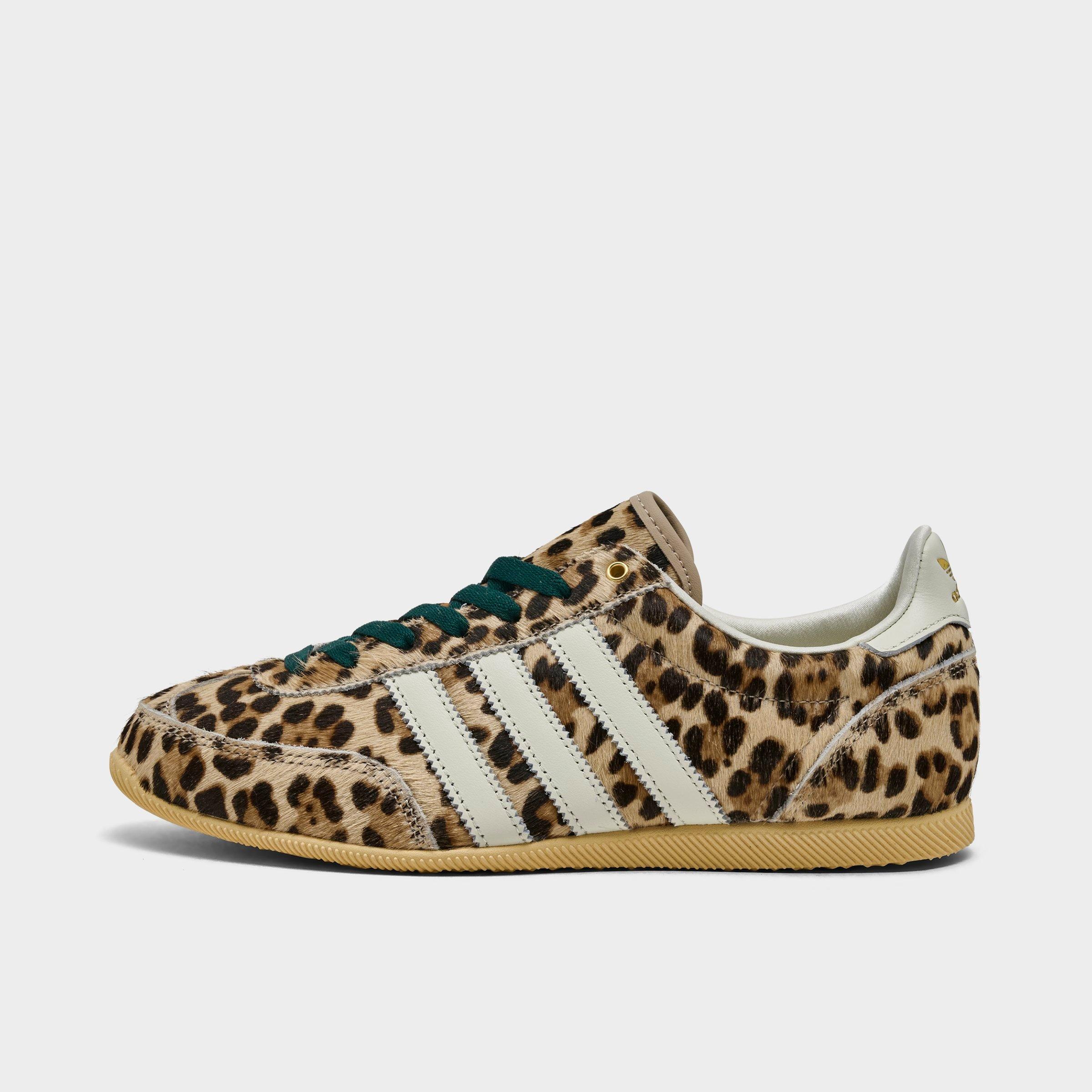 Women's adidas Originals Japan Casual Shoes - Part 2 - Magic Beige/Ivory/Aurora Ivy - Left shoe facing left. Outside of the shoe.