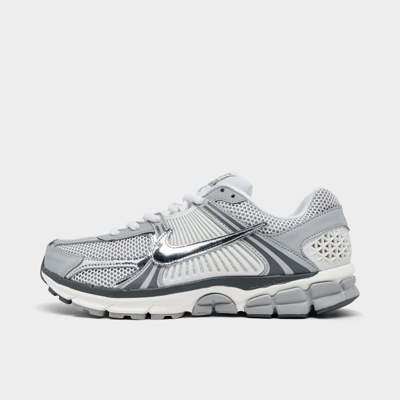 Men's Nike Zoom Vomero 5 Casual Shoes - Summit White/Light Smoke Grey/Smoke Grey/Metallic Silver