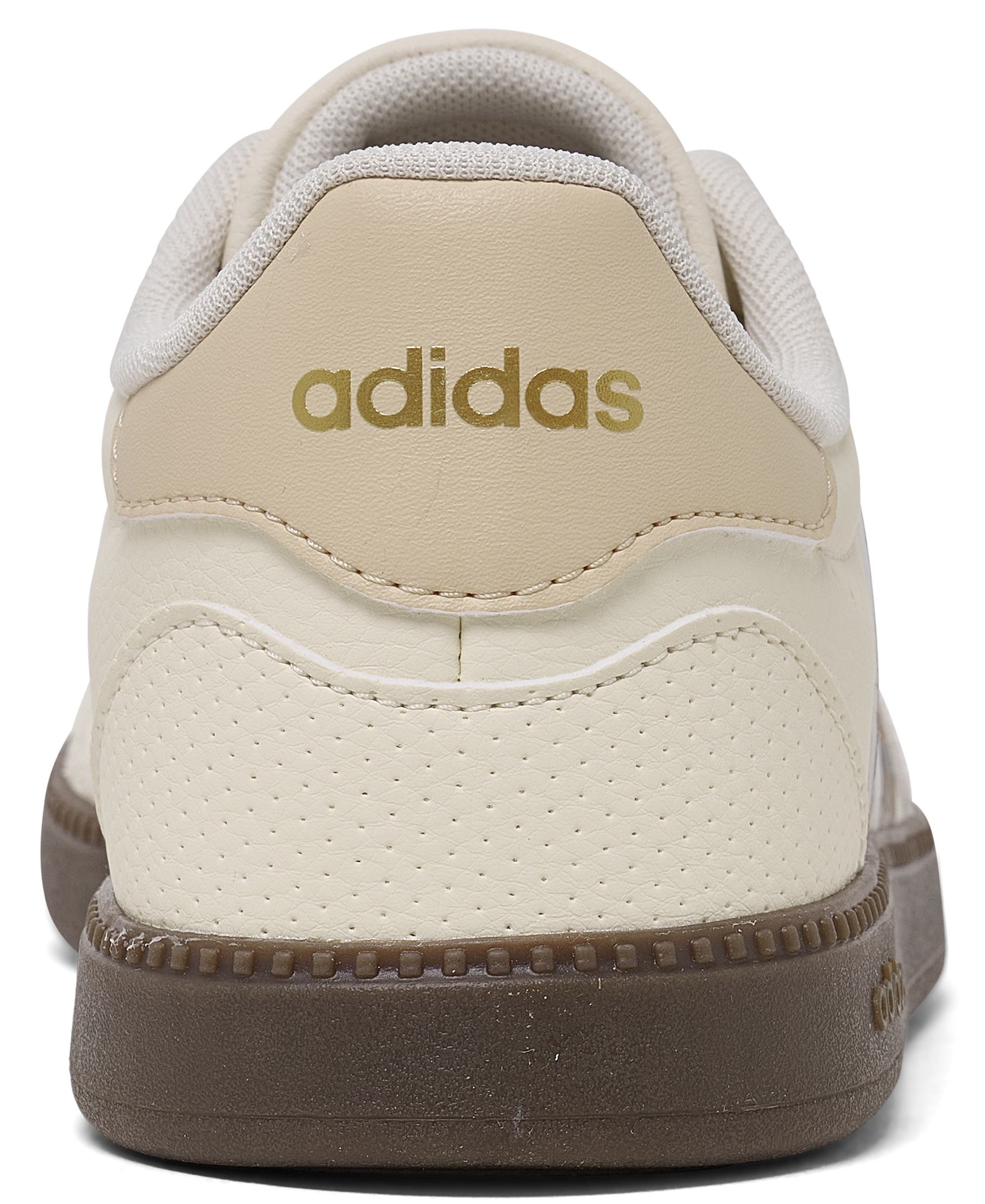 adidas Big Girls Break net Sleek Lifestyle Sneakers from Finish Line - White, Cardboard, Sand