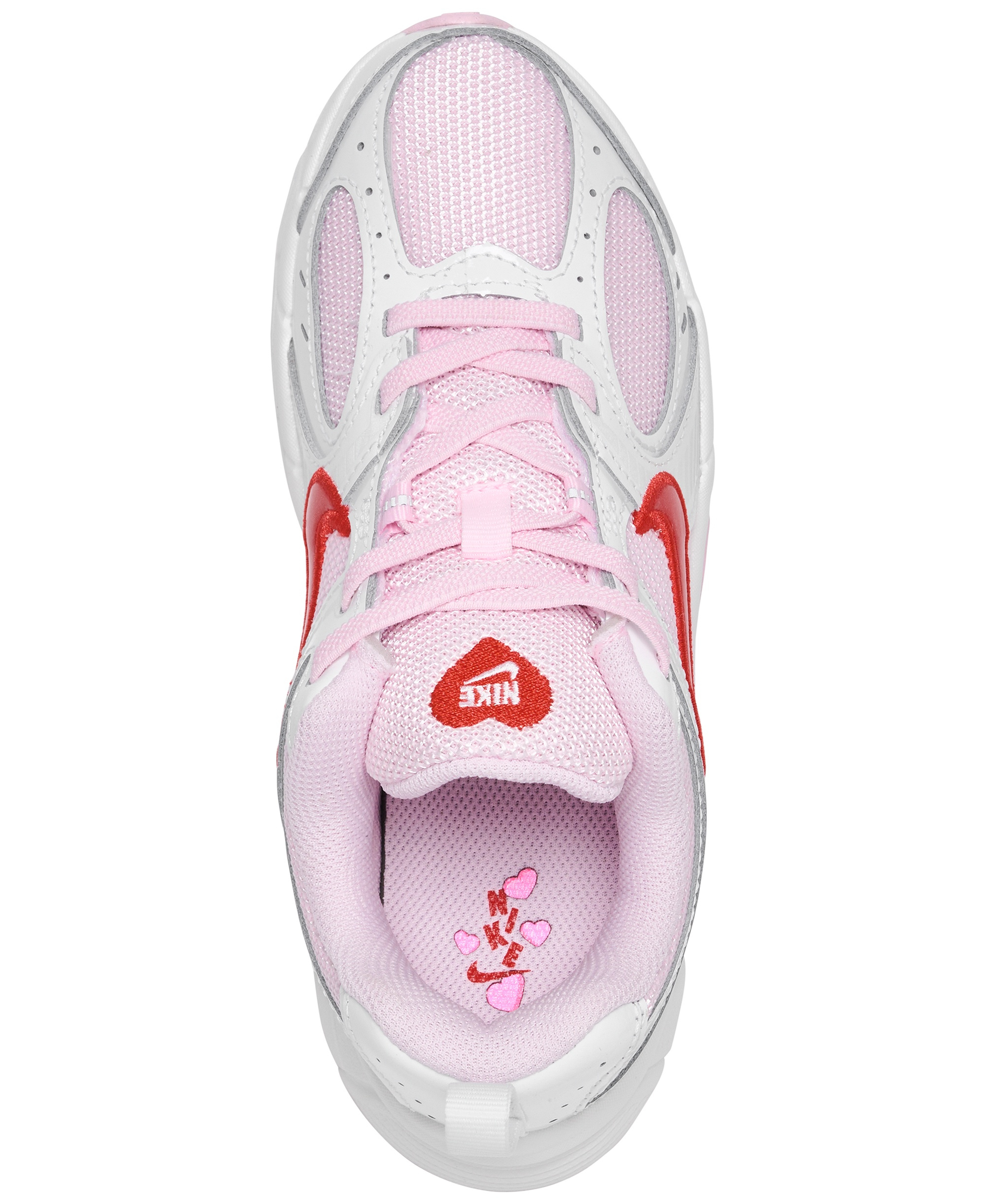 Nike Little Kids V5 RNR Casual Sneakers from Finish Line - White, Pink