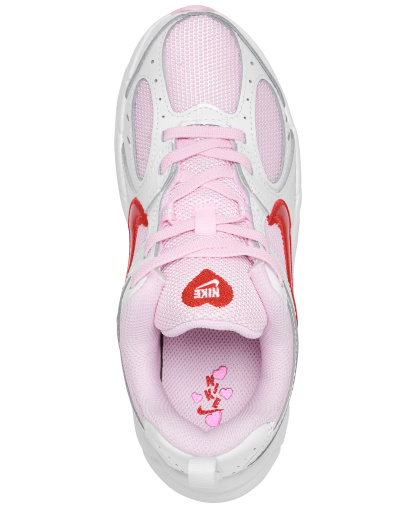 Nike Little Kids V5 RNR Casual Sneakers from Finish Line - White, Pink