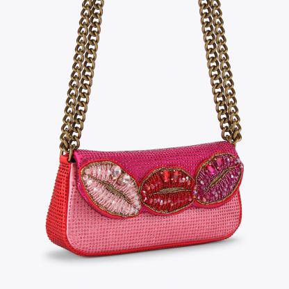 Kurt Geiger London Pickle Shoulder Kiss - Pink - view 3