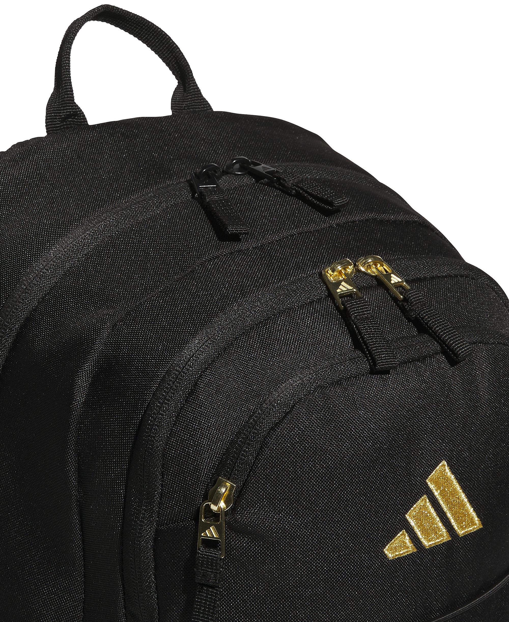 adidas Men's Amplifier Bungee Laptop Backpack - Black/Gold Metallic