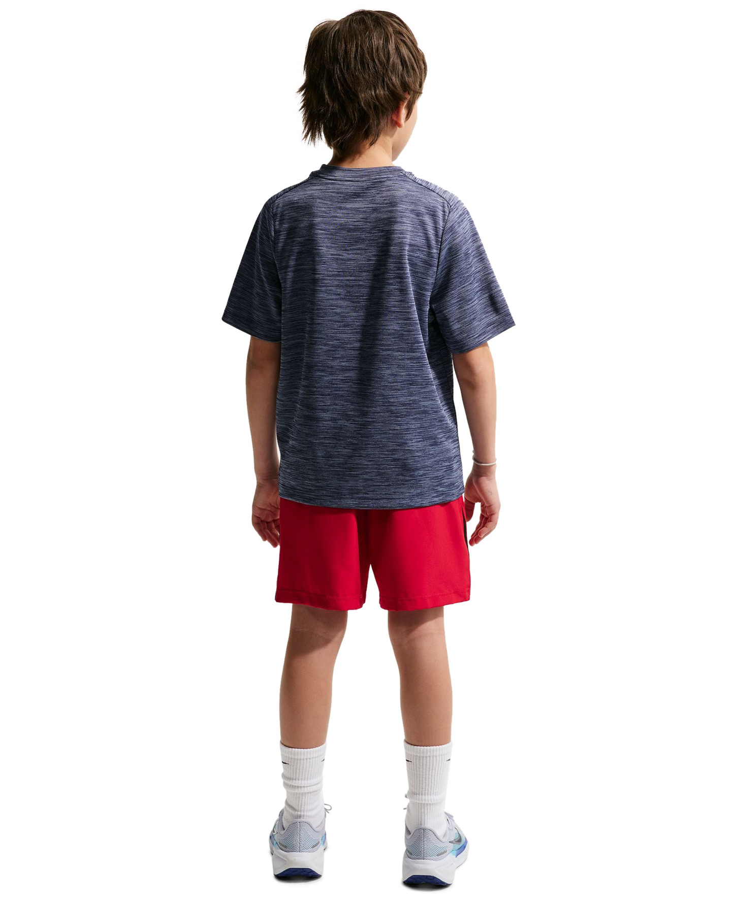 Nike Boys' 8-20 Multi Dri-FIT Training Shorts - Gym Red/Black/White