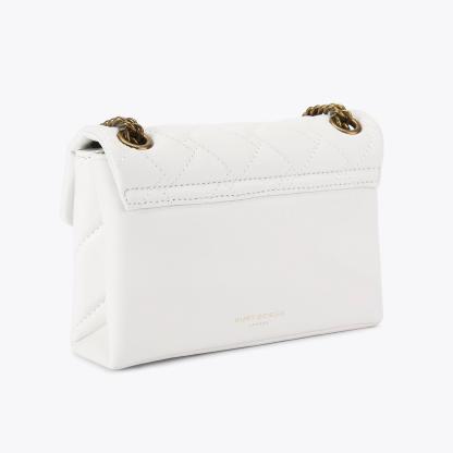 Kurt Geiger London Mini Leather Kensington Bag - White - view 4