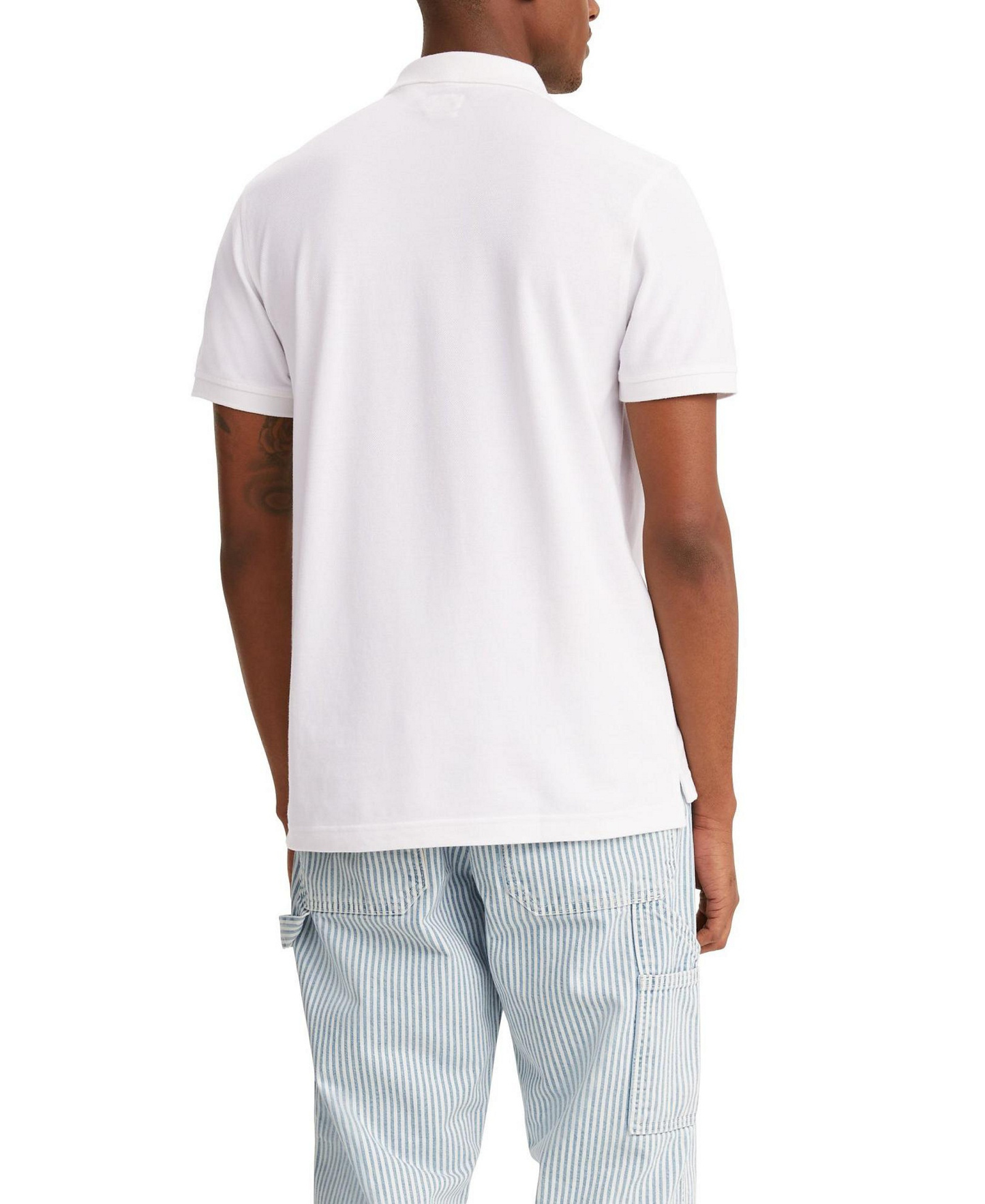 Levi's Men's Housemark Regular-Fit Polo Shirt - White