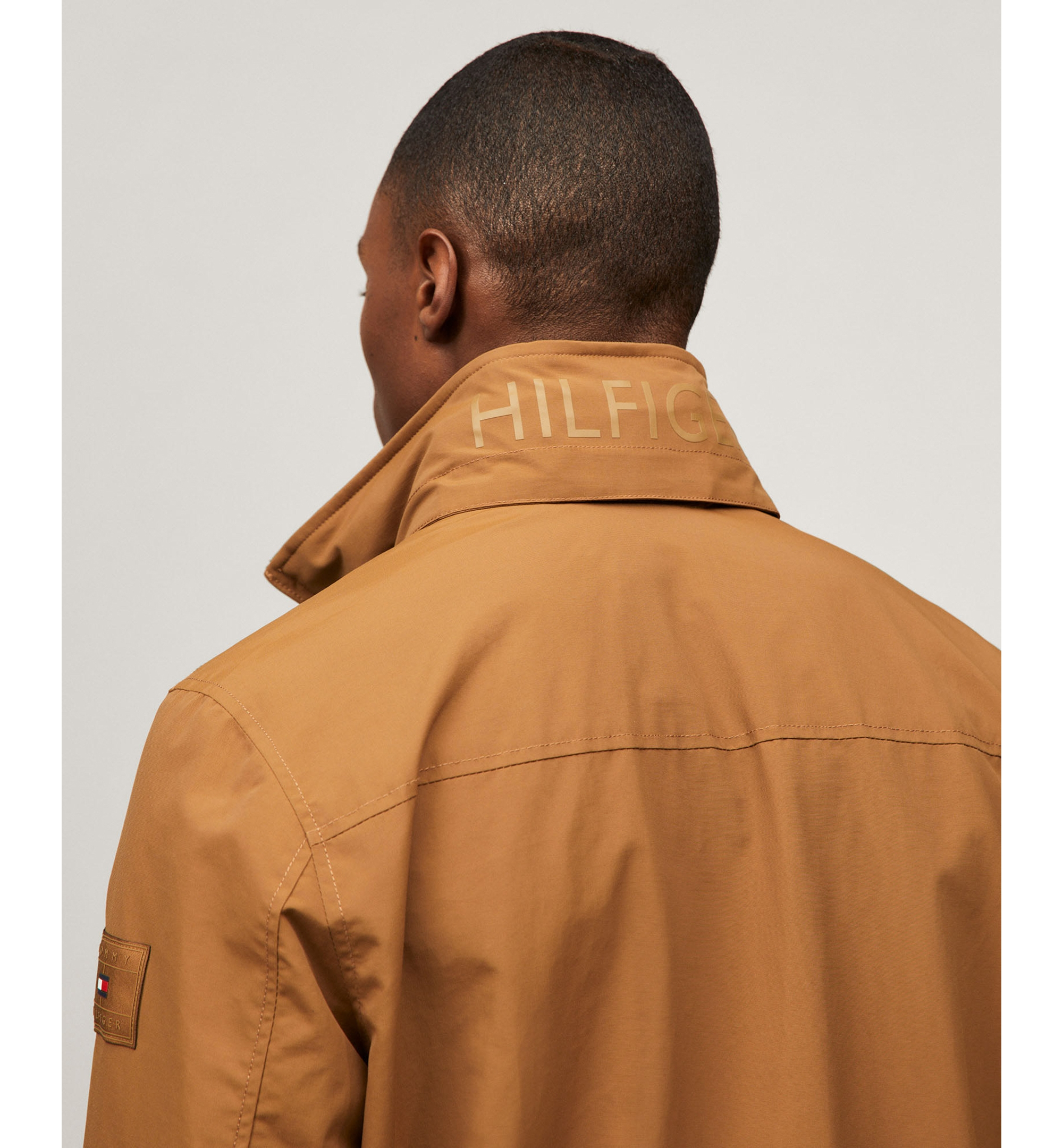 Tommy Hilfiger Men's Regatta Water Resistant Jacket - Golden Ray