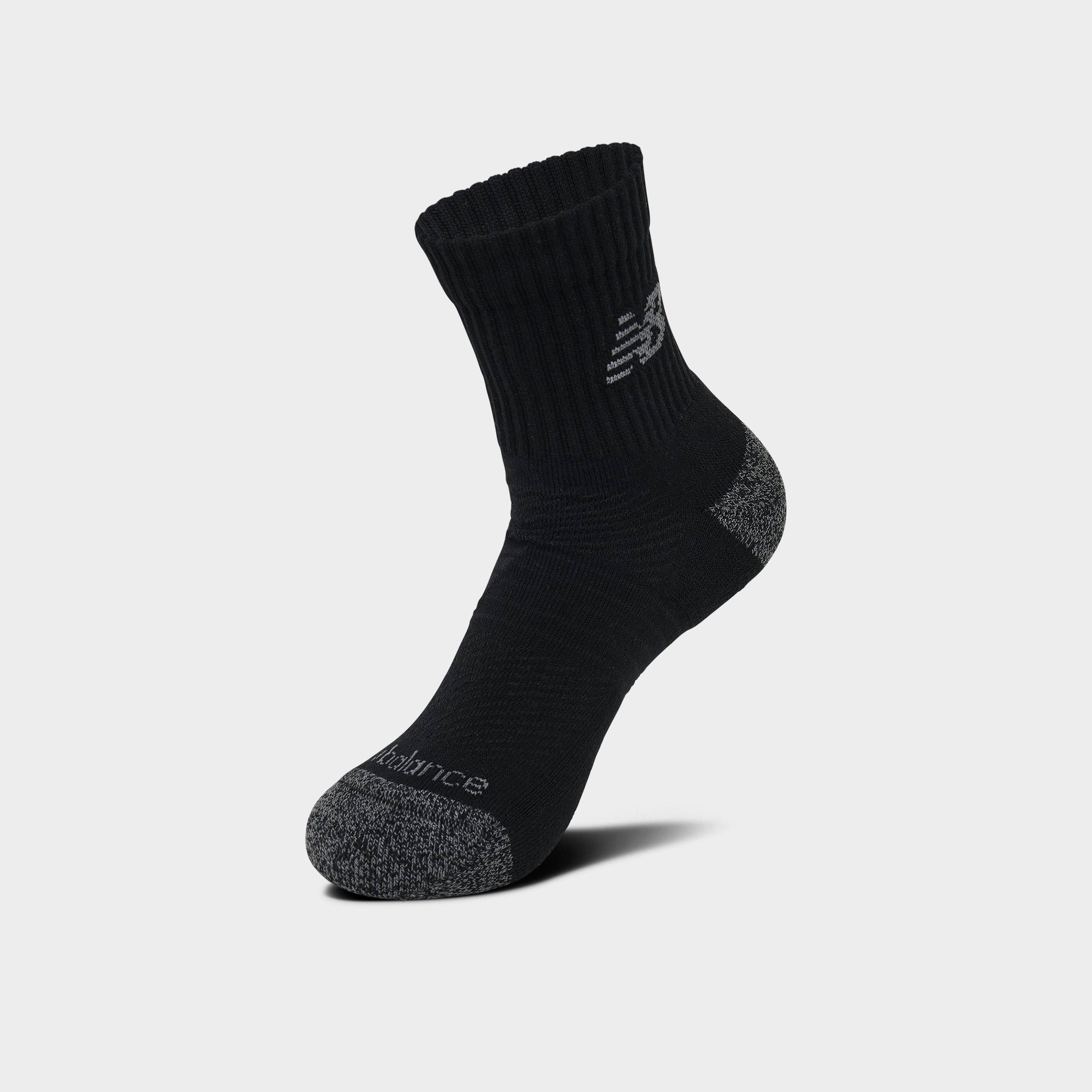 New Balance Active Quarter Socks (3-Pack) - Black - view 3