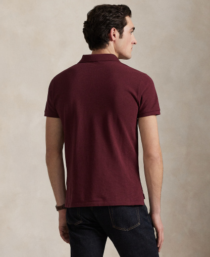 Polo Ralph Lauren Men's Classic-Fit Mesh Polo Shirt - Spring Wine Heather