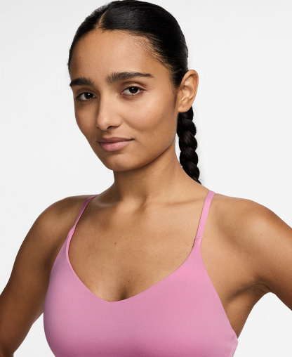 Nike Women's Indy Light-Support Padded Sports Bra - Pink Rise