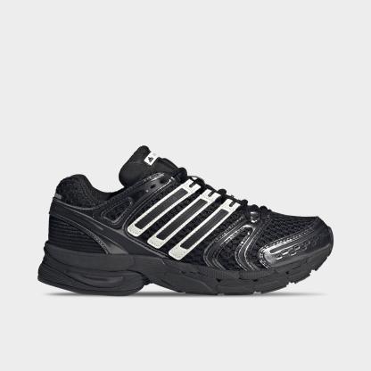 Women's adidas Adistar Control 5 Pony Print Casual Shoes - Part 1 - Core Black/Off White/Core Black - Left shoe facing left. Outside of the shoe.